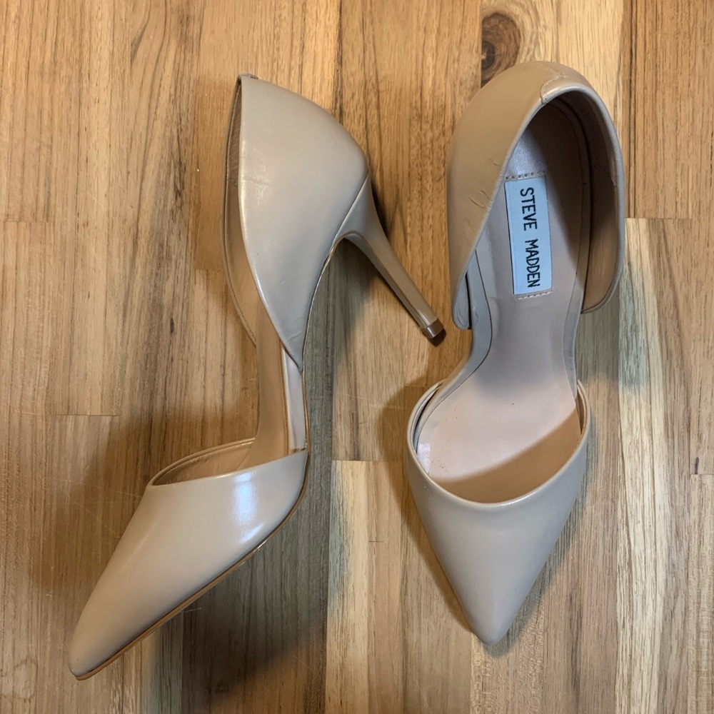 Steve Madden Nude Pumps 3.5 inches